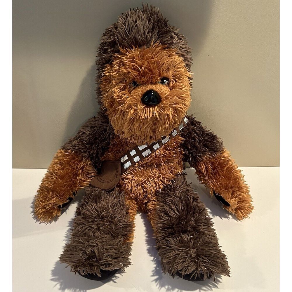 Build A Bear Star Wars Chewbacca Plush Stuffed Animal Chewie Wookie BAB 21"